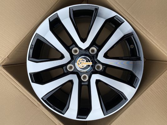 Cast 8.5J 20 Inch Black Alloy Wheels Rims For Toyota Fit Tire 285 50 R20