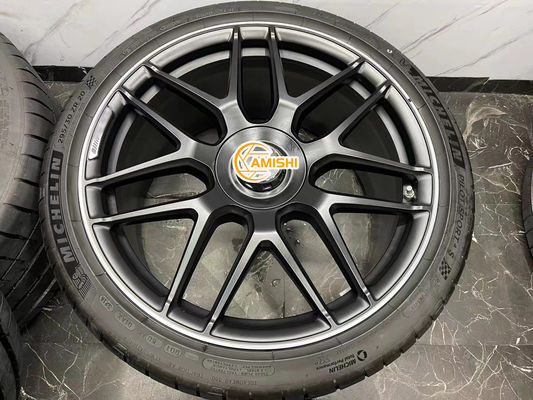 Matte Black 20 Inch Aluminum Rims S CLASS ET43 W222 Alloy Wheels