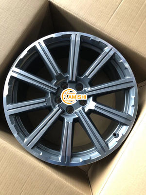 Multi Spoke ET33 9J 20 Inch Aluminum Rim For Audi Fit Tire 285 45 R20
