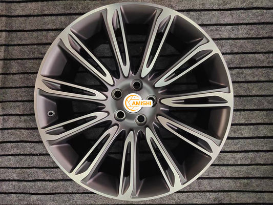 Corrosion Resistant Rims For Land Rover , Grey Alloy 5x120 Wheels 22 Inch