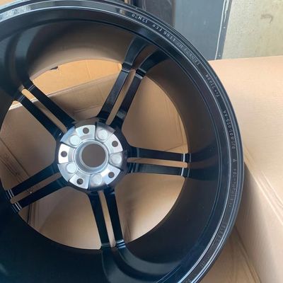Black 21 Inch Original Upgrade Parts Alloy Genuine Wheels For Porsche Tayacan