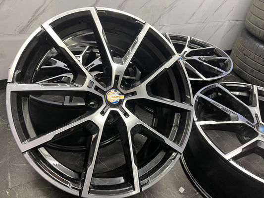 BMW X5 9.5J 20 Inch Alloy Rims , Forged 5x112 Aluminum Car Rims