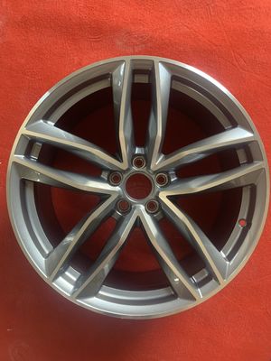 Grey ET37 5x112 5 Double Spoke Wheels 20 Inch Rim For Audi RS6